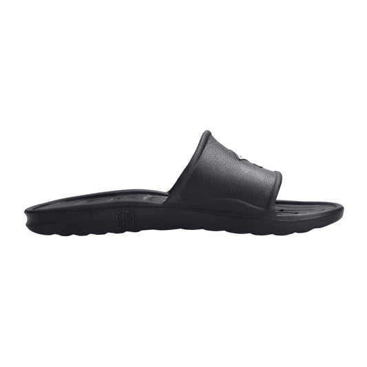 Black-White - Front - Umbro Mens Shower Sliders