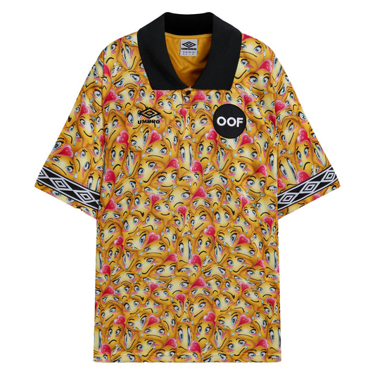 Yellow - Front - Umbro Unisex Adult Rachel Maclean OOF Jersey