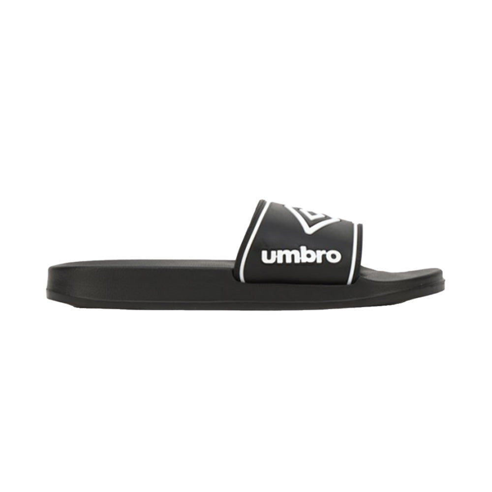 Black-White - Back - Umbro Unisex Adult Aruba Sliders
