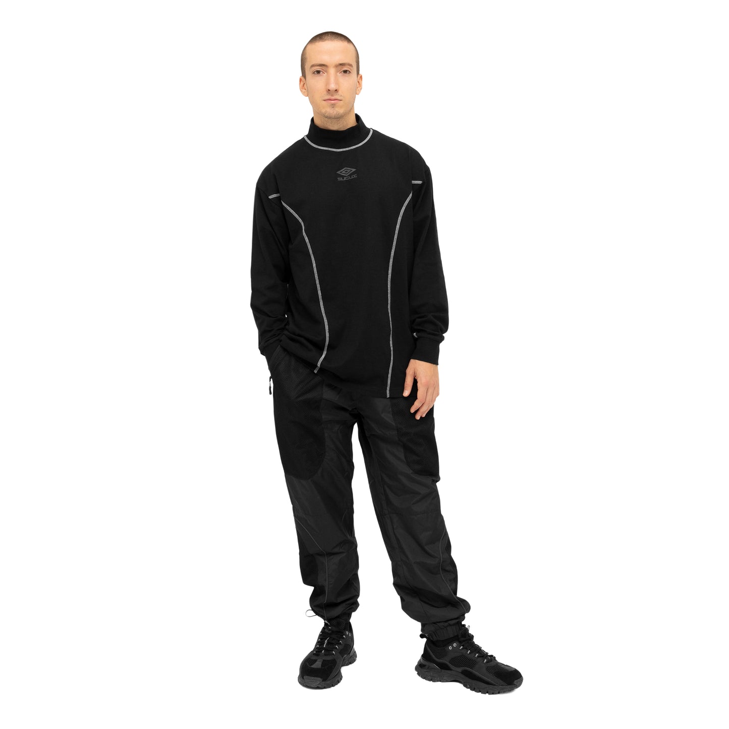 Black - Side - Umbro Mens X Sucux - Exo Top