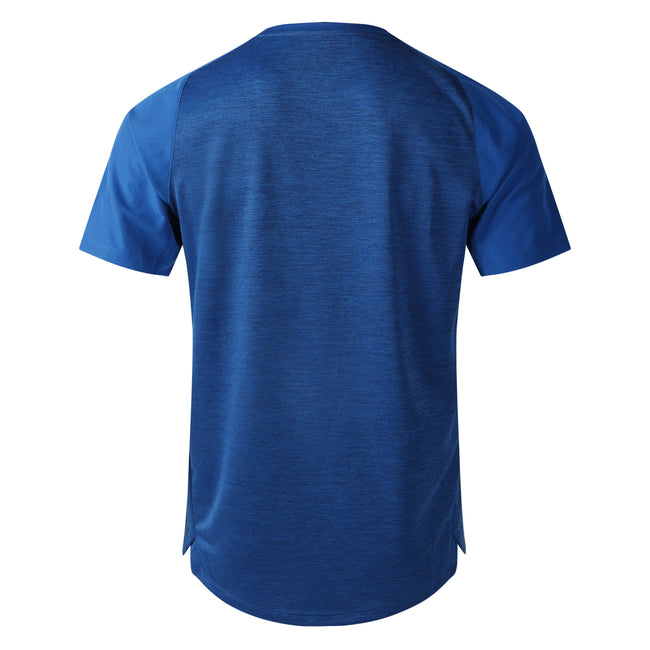 Classic Blue - Back - Umbro Mens Pro Polyester Training T-Shirt
