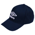 Navy-White - Front - Umbro Logo Cap