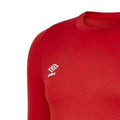 Vermillion - Pack Shot - Umbro Childrens-Kids Core Crew Neck Base Layer Top