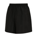 Black - Back - Umbro Womens-Ladies Club Essential Training Shorts