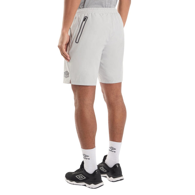 Harbor Mist - Back - Umbro Mens Pro Training Woven Shorts
