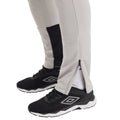 Harbor Mist-Black - Lifestyle - Umbro Mens Pro Training Polyester Jogging Bottoms
