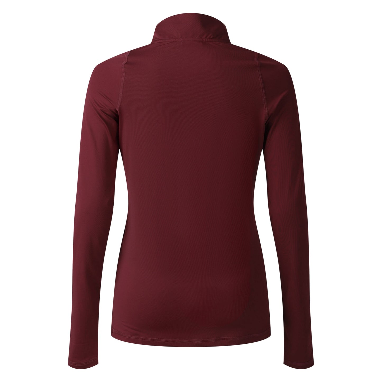 Plum - Back - Umbro Womens-Ladies Pro Training Half Zip Top
