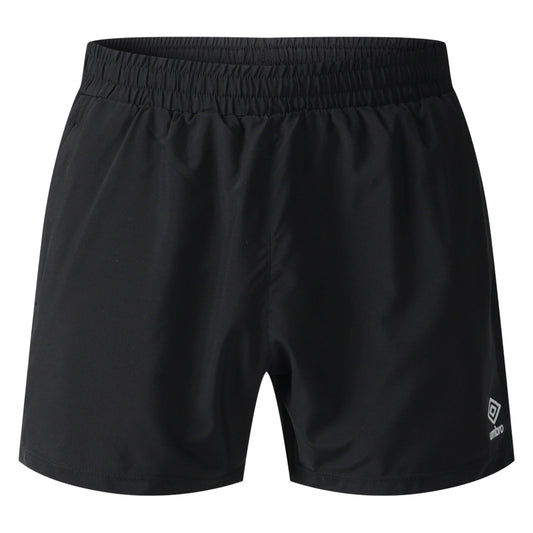 Black - Front - Umbro Mens Woven Training Shorts