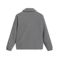 Harbor Mist-Ultimate Grey - Back - Umbro Mens Fleece Coach Jacket