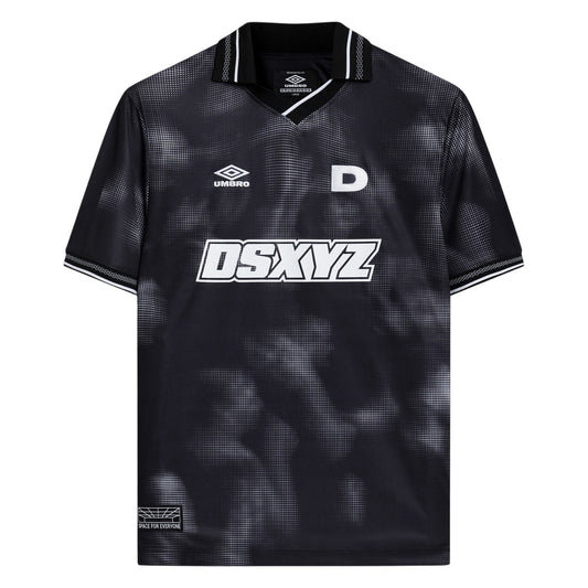 Grey-Black - Front - Umbro Unisex Adult Drumsheds Football Shirt