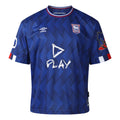 Blue - Front - Umbro Mens Ed Sheeran Ipswich Town FC Jersey