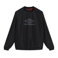 Black-Orange - Front - Umbro Mens Reversible Top