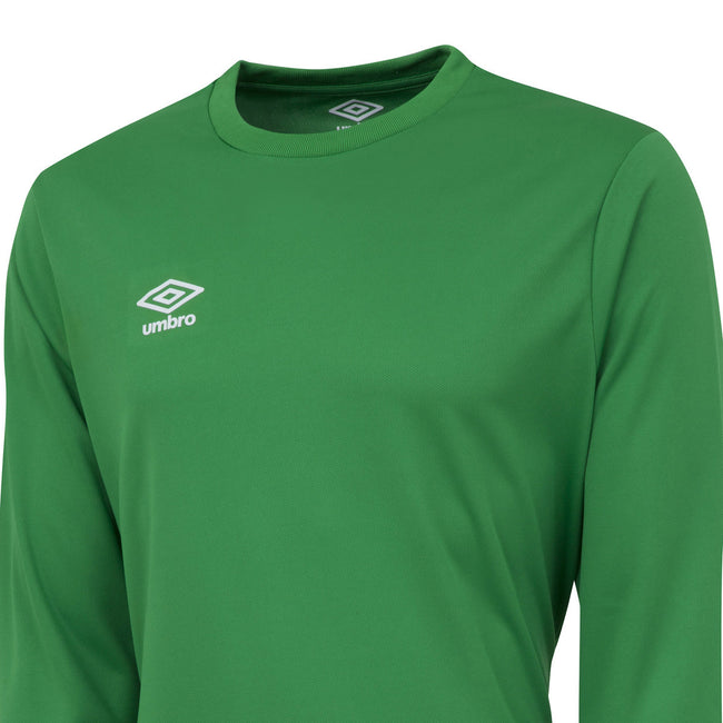 Emerald - Side - Umbro Mens Club Long-Sleeved Jersey