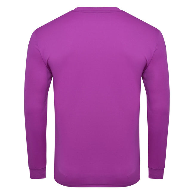 Purple Cactus - Back - Umbro Mens Club Long-Sleeved Jersey