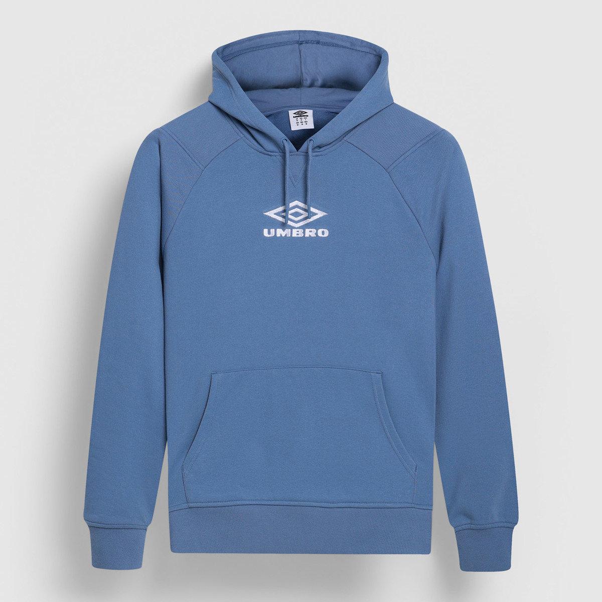 Infinity-Brilliant White - Front - Umbro Mens Iconic Hoodie