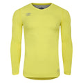 Lemon Tonic - Front - Umbro Mens Elite V Neck Base Layer Top