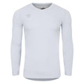 Gray Dawn - Front - Umbro Mens Elite V Neck Base Layer Top