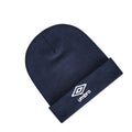 Navy - Back - Umbro Logo Beanie