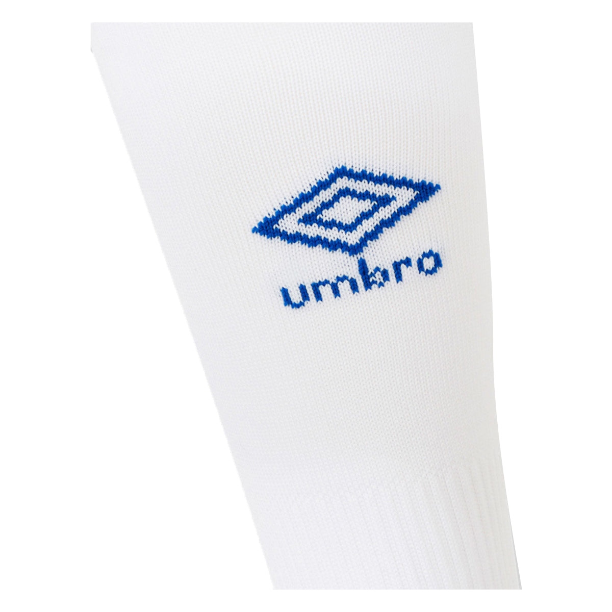 Brilliant White-Lapis Blue-Flame Scarlet - Side - Umbro Mens 25-26 Rangers FC Away Socks