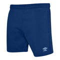 Navy Blue-White - Front - Umbro Mens Club Leisure Shorts
