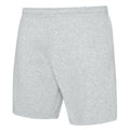 Grey Marl-White - Back - Umbro Mens Club Leisure Shorts