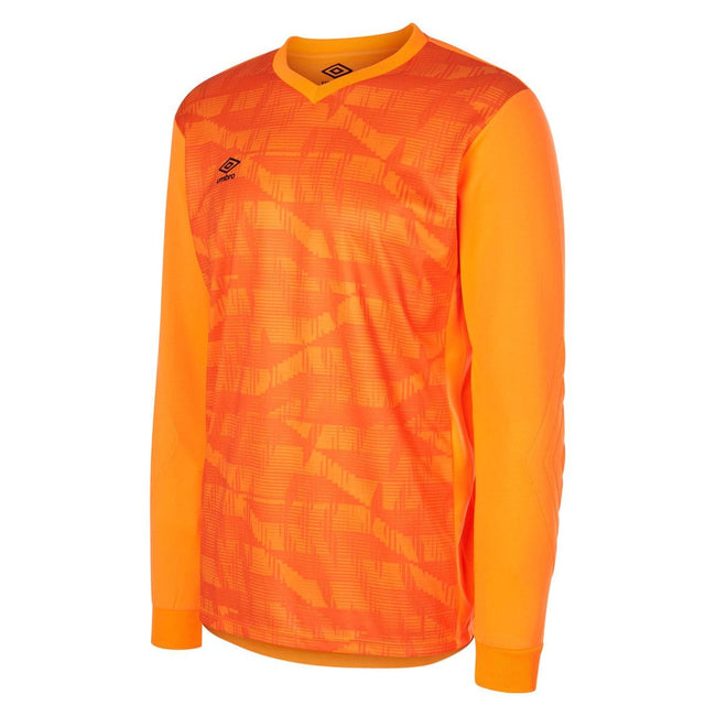 Shocking Orange-Hunter Orange-Black - Front - Umbro Mens Counter Goalkeeper Jersey