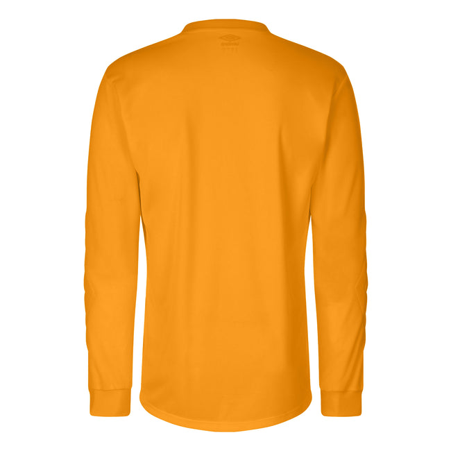 Shocking Orange-Hunter Orange-Black - Back - Umbro Mens Counter Goalkeeper Jersey