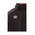 Black-Carbon - Side - Umbro Mens Padded Jacket