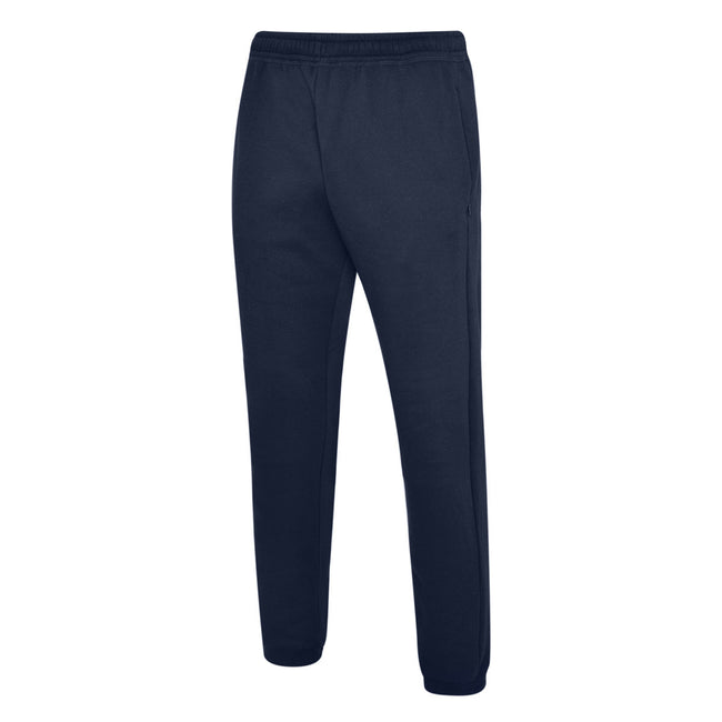 Navy-White - Back - Umbro Childrens-Kids Club Leisure Jogging Bottoms