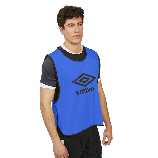 Royal Blue-Black - Lifestyle - Umbro Unisex Adult Training Bib