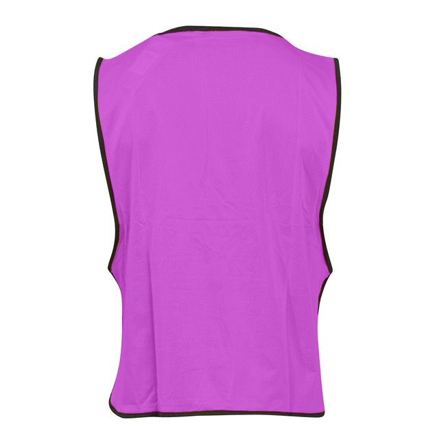 Purple-Black - Side - Umbro Unisex Adult Training Bib