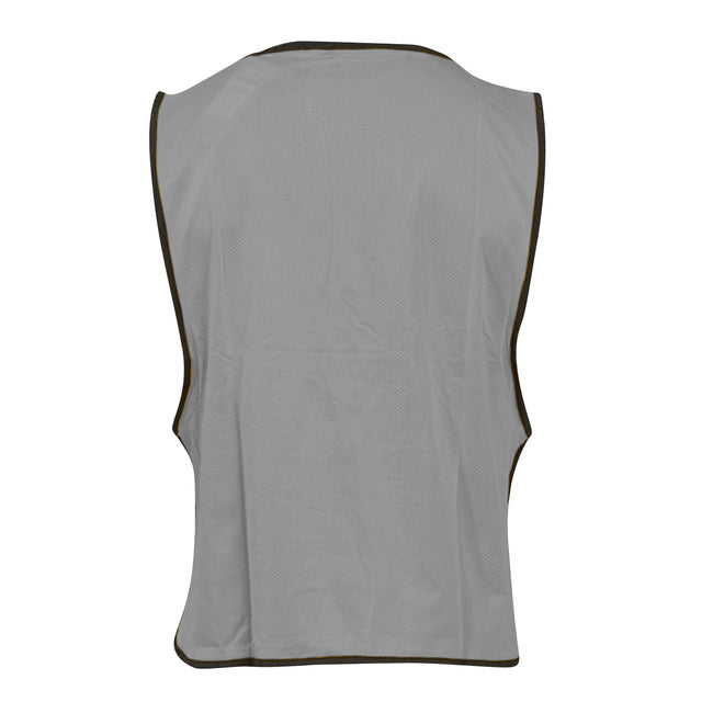 High Rise Grey-Black - Back - Umbro Unisex Adult Training Bib