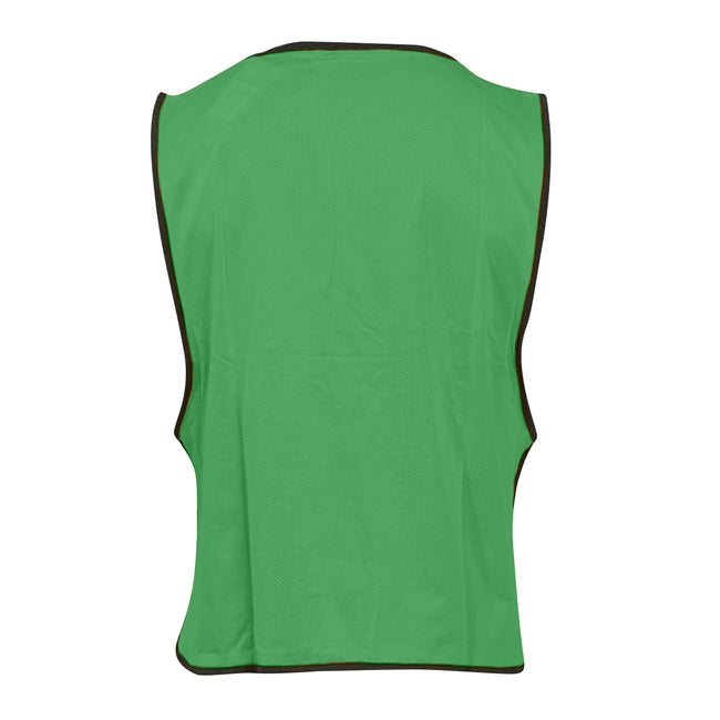 Emerald-Black - Side - Umbro Unisex Adult Training Bib