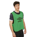 Emerald-Black - Lifestyle - Umbro Unisex Adult Training Bib