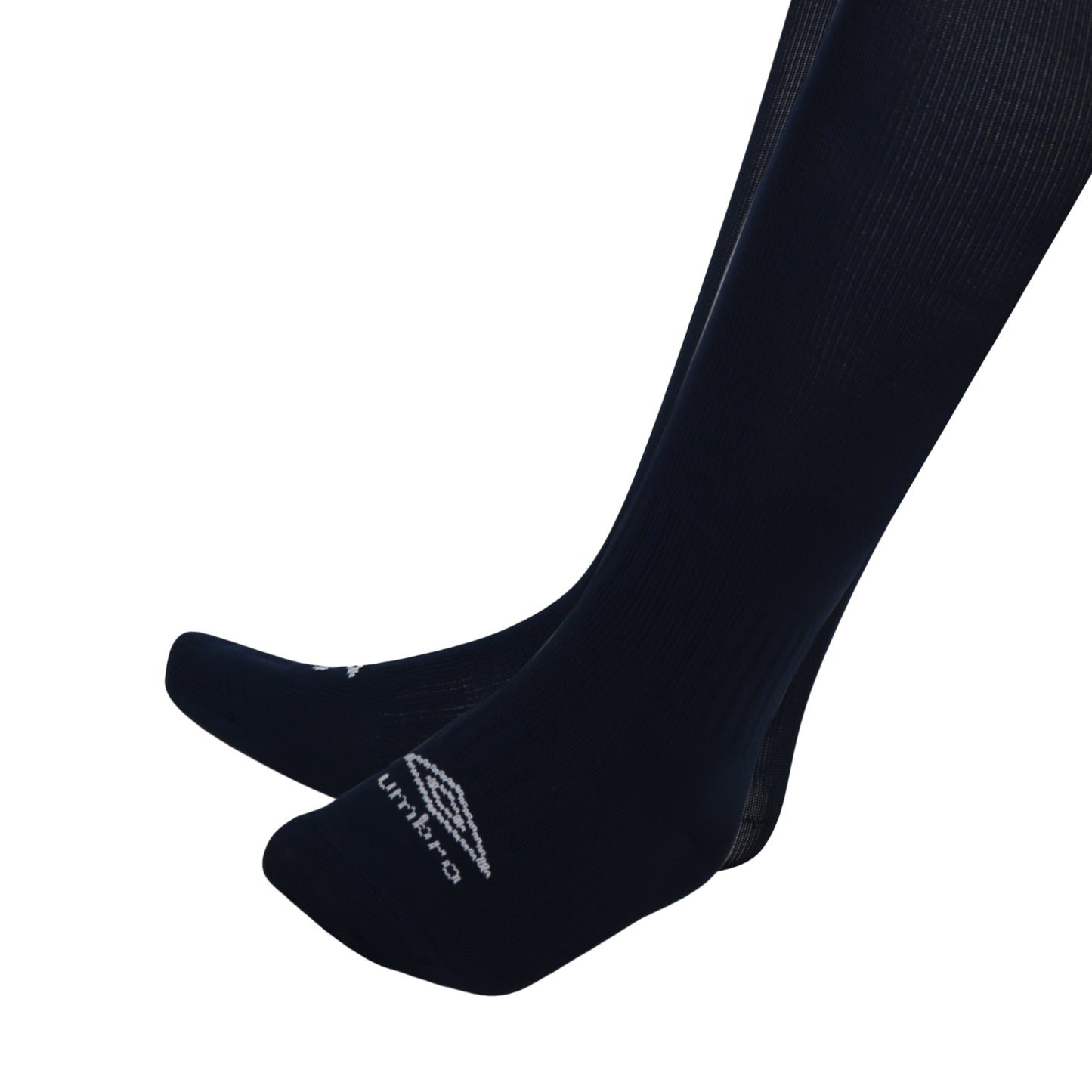 Dark Navy-White - Back - Umbro Mens Primo Football Socks