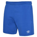 Royal Blue-White - Front - Umbro Childrens-Kids Club Leisure Shorts