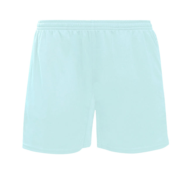 Blue Glow-Brilliant White - Back - West Ham United FC Childrens-Kids 22-23 Umbro Training Shorts