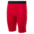 Vermillion - Front - Umbro Mens Player Elite Power Shorts