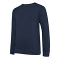 Navy-White - Back - Umbro Childrens-Kids Club Leisure Sweatshirt