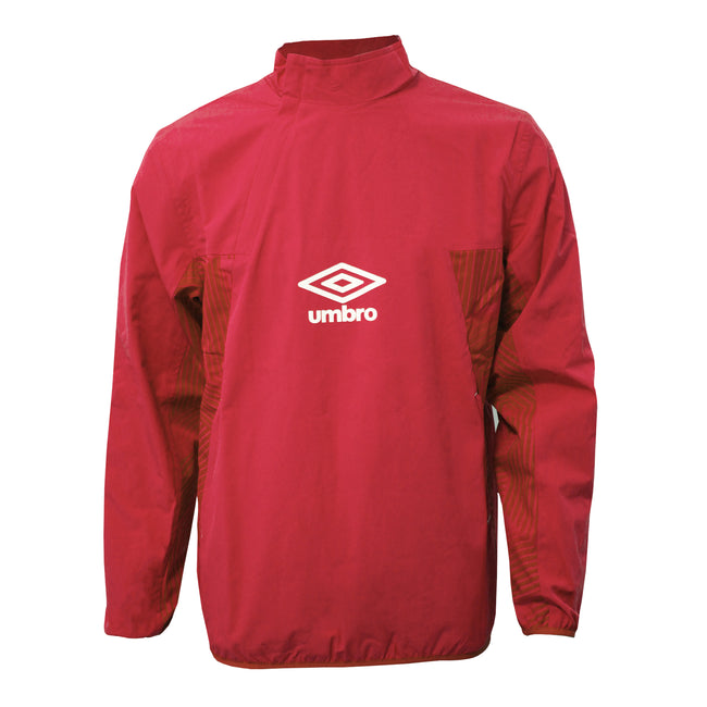 Vermillion - Back - Umbro Childrens-Kids Maxium Windproof Jacket