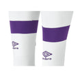 White-Purple - Side - VFL Osnabruck Mens 22-23 Umbro Away Socks