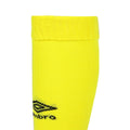 Safety Yellow-Carbon - Side - Umbro Mens Leg Sleeves