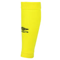 Safety Yellow-Carbon - Back - Umbro Boys Leg Sleeves