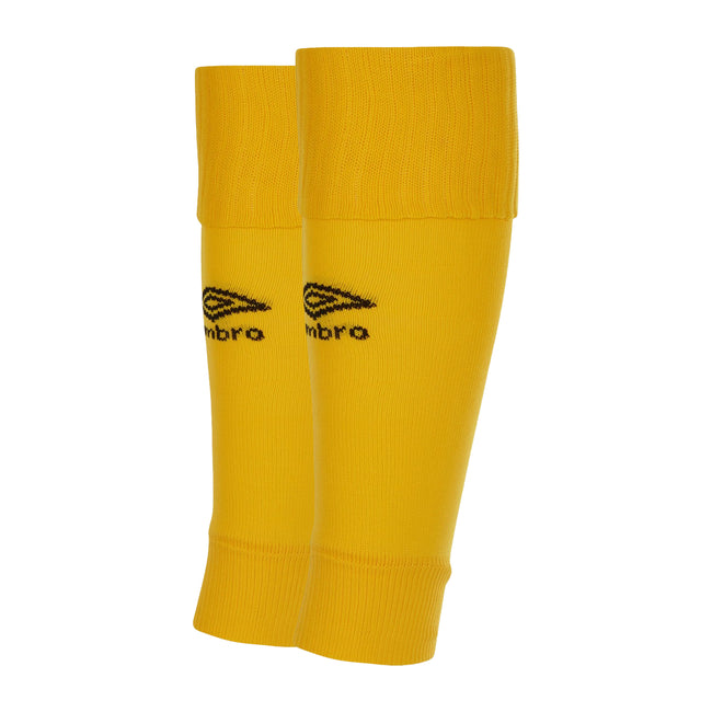 Yellow - Back - Umbro Boys Leg Sleeves