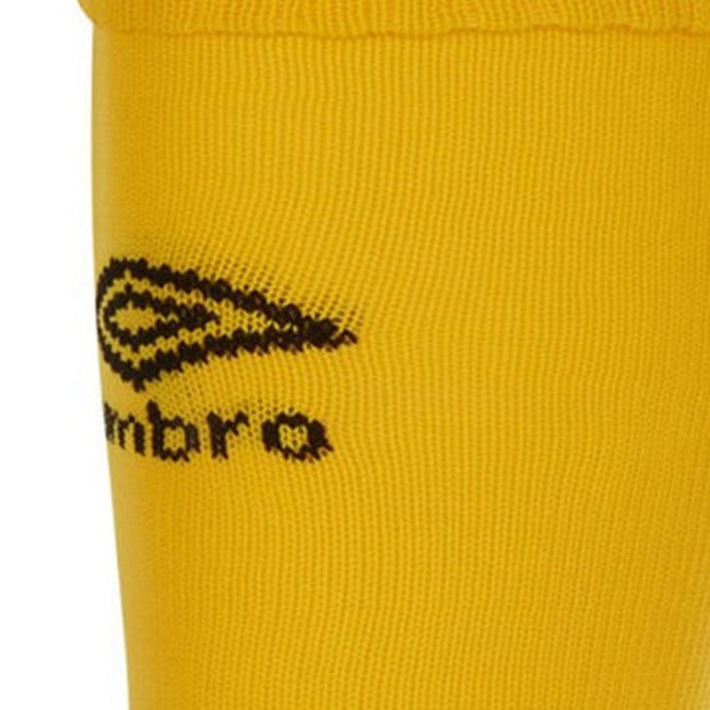 Yellow - Side - Umbro Boys Leg Sleeves