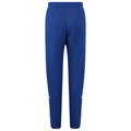 Royal Blue-White - Back - Umbro Childrens-Kids Total Tapered Training Jogging Bottoms