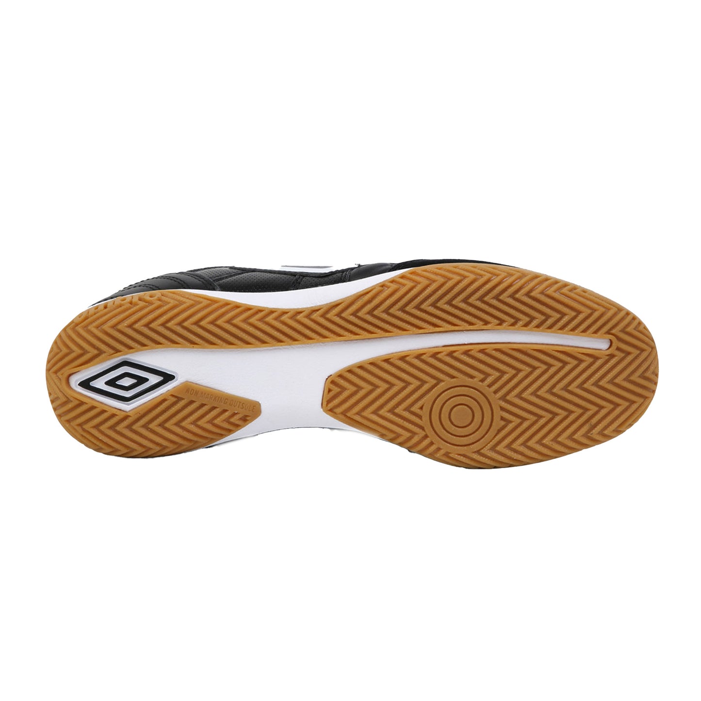 Black-White-Royal Blue - Pack Shot - Umbro Mens Speciali Eternal Team Nt Leather Trainers