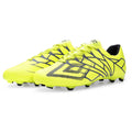 Limeade Yellow-Black-Periscope - Front - Umbro Mens Velocita Alchemist Pro Firm Ground Boots