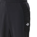 Black - Side - Umbro Mens Padded Goalkeeper Trousers