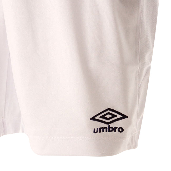 White - Side - Umbro Mens Club II Shorts